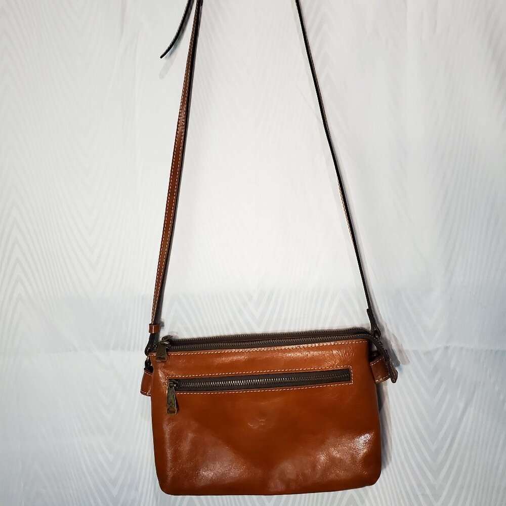 Patricia Nash Crossbody Bag Purse Leather